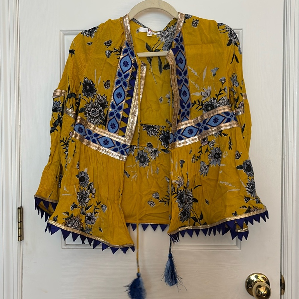 Gold & Blue jacket